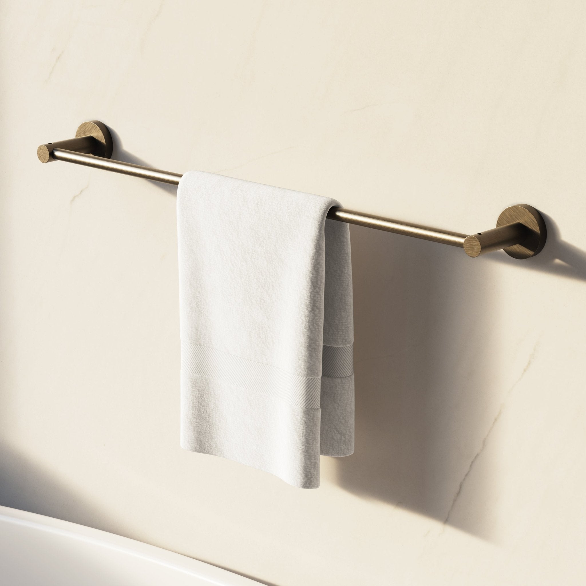 Image of Single Towel Rail 600mm - Cavari