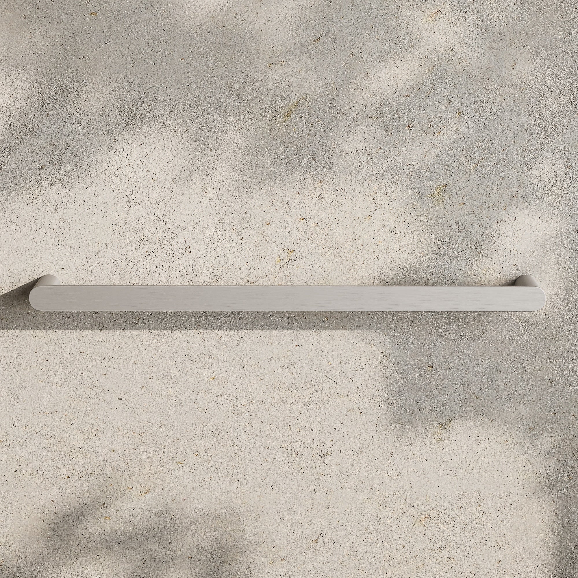 Image of Single Towel Rail 600mm - Flat - Cavari
