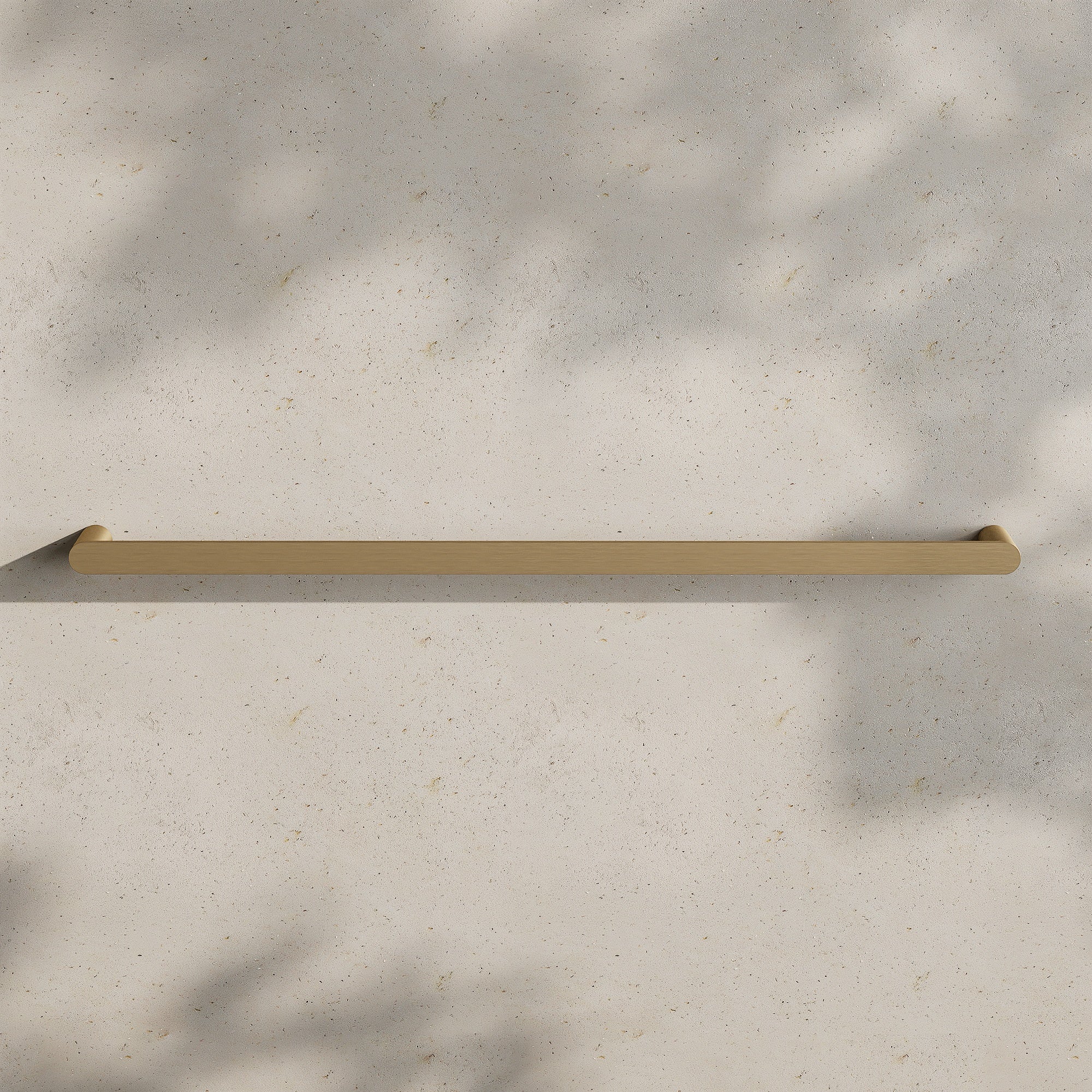 Image of Single Towel Rail 800mm - Flat - Cavari