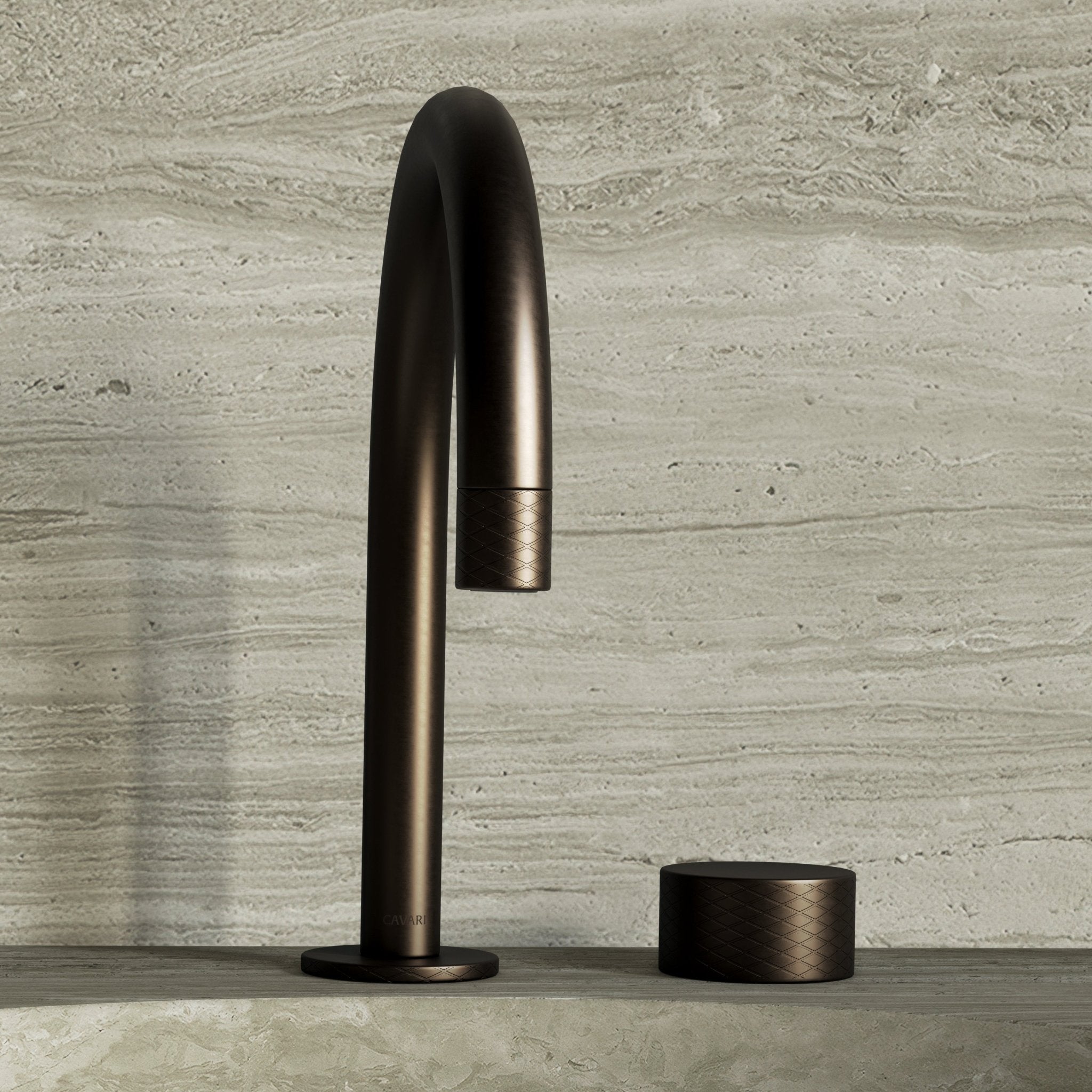 Image of Strata Deck Mounted Basin Tap - Cavari