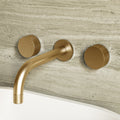Strata Wall Mounted Basin Tap – Double Handle, Long Spout