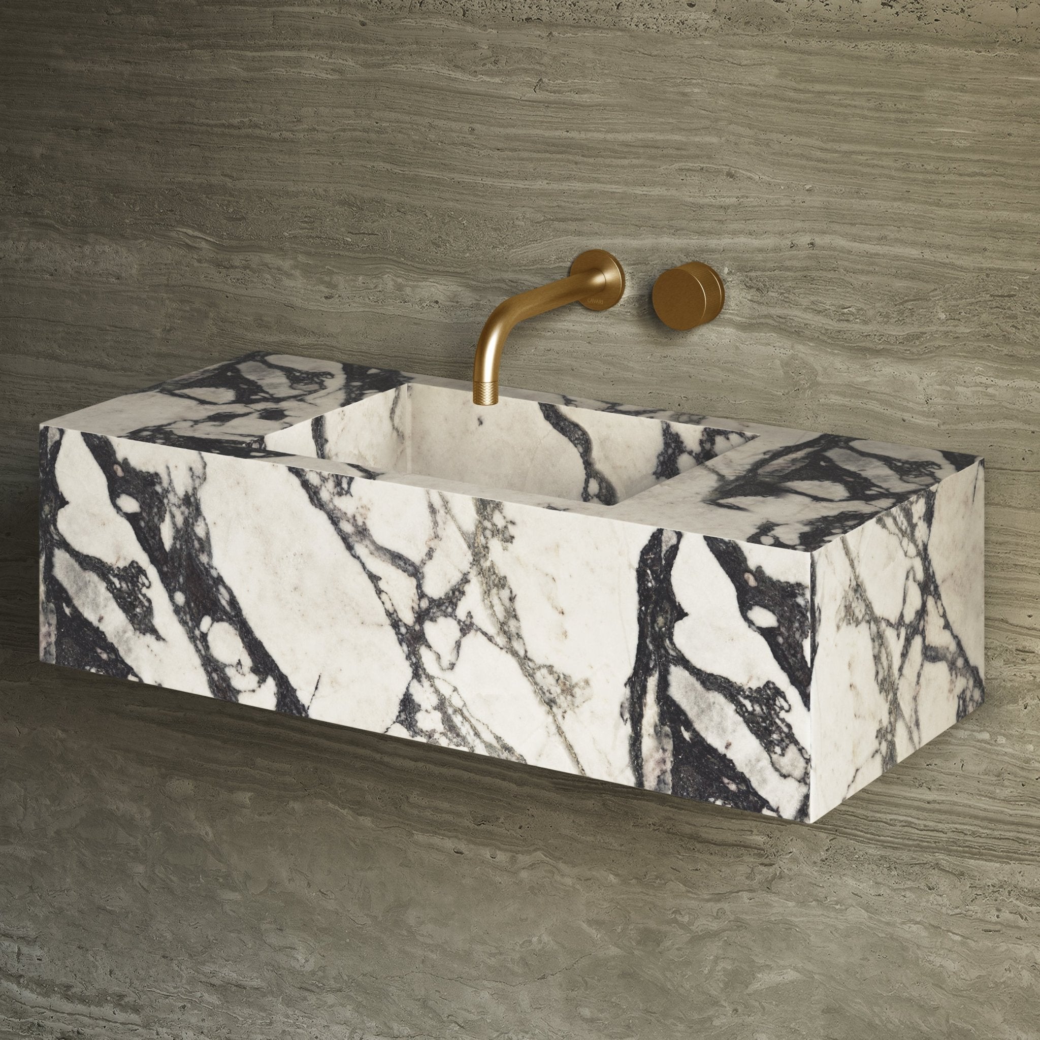 Image of Tavola Wall Basin - Cavari