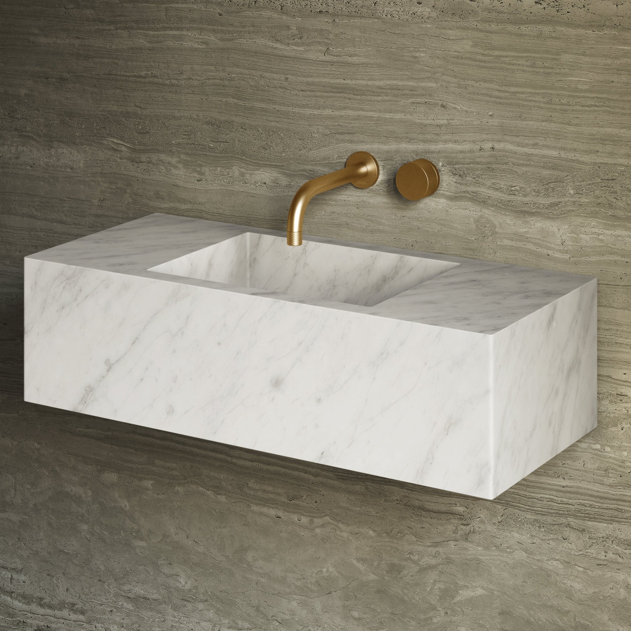 Image of Tavola Wall Basin - Cavari