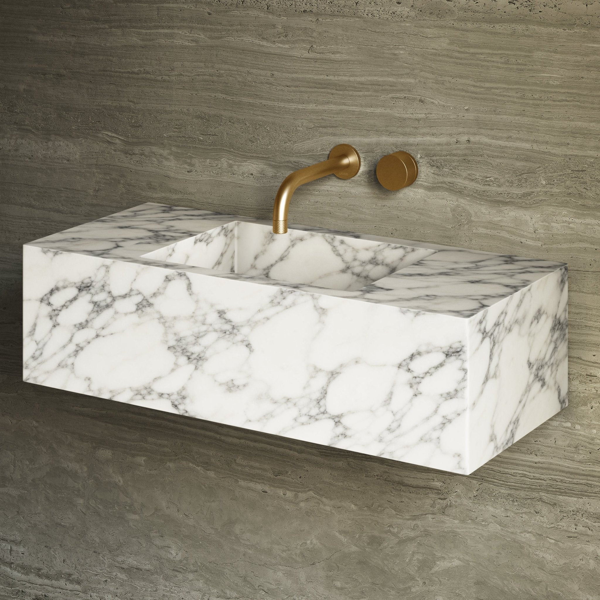 Image of Tavola Wall Basin - Cavari