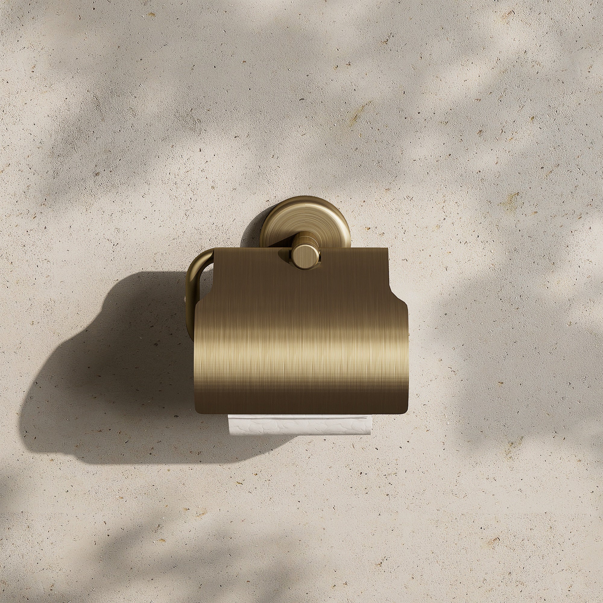 Image of Toilet Roll Holder with Cover - Cavari