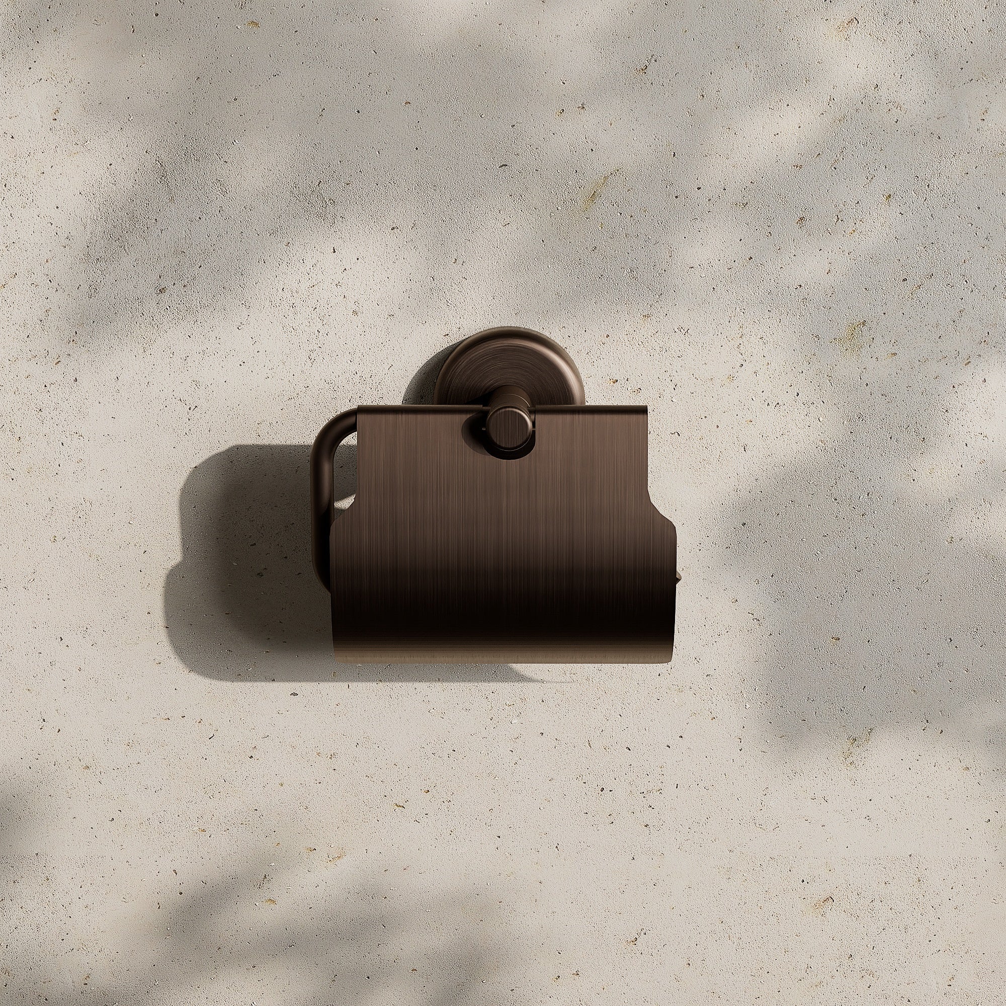 Image of Toilet Roll Holder with Cover - Cavari