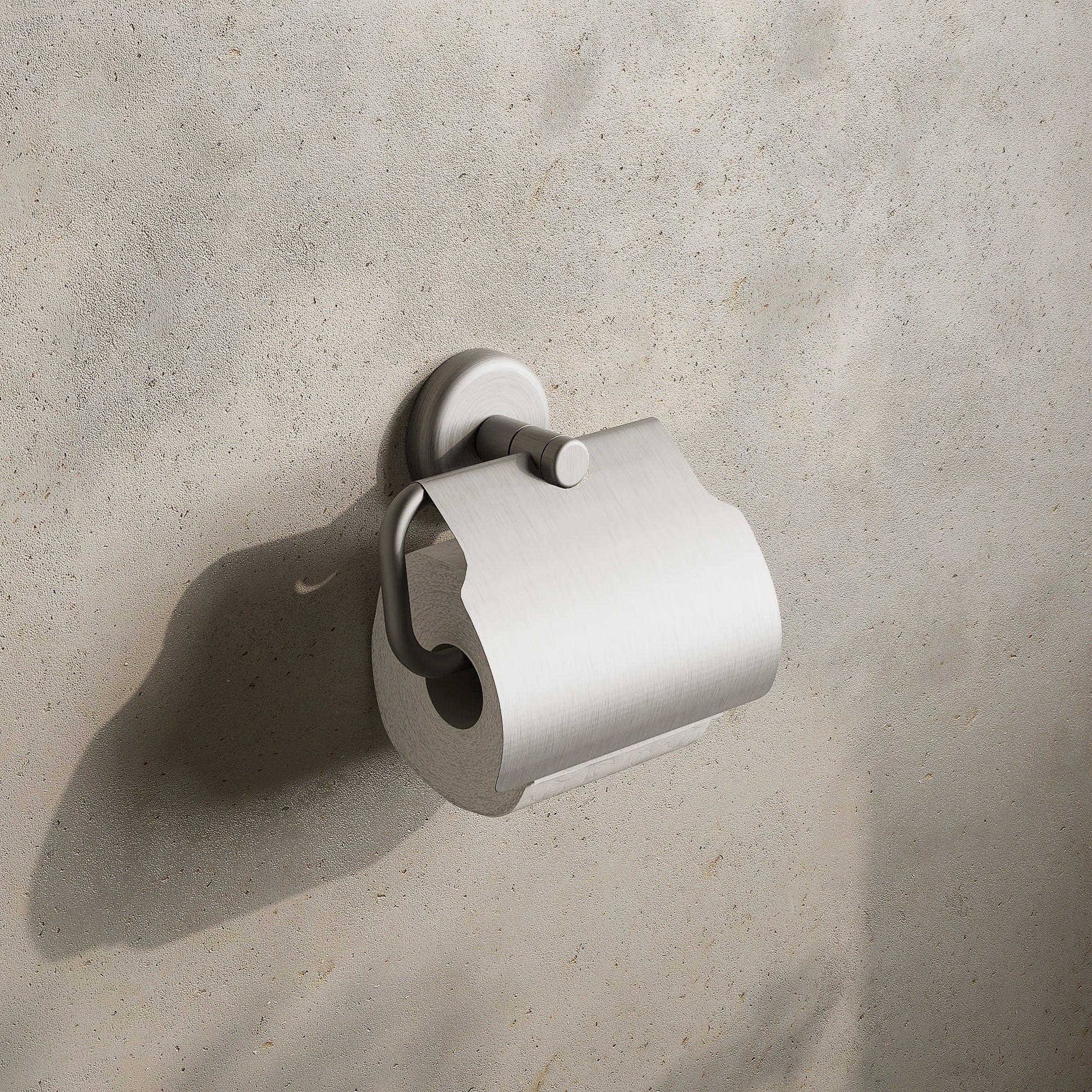 Image of Toilet Roll Holder with Cover - Cavari