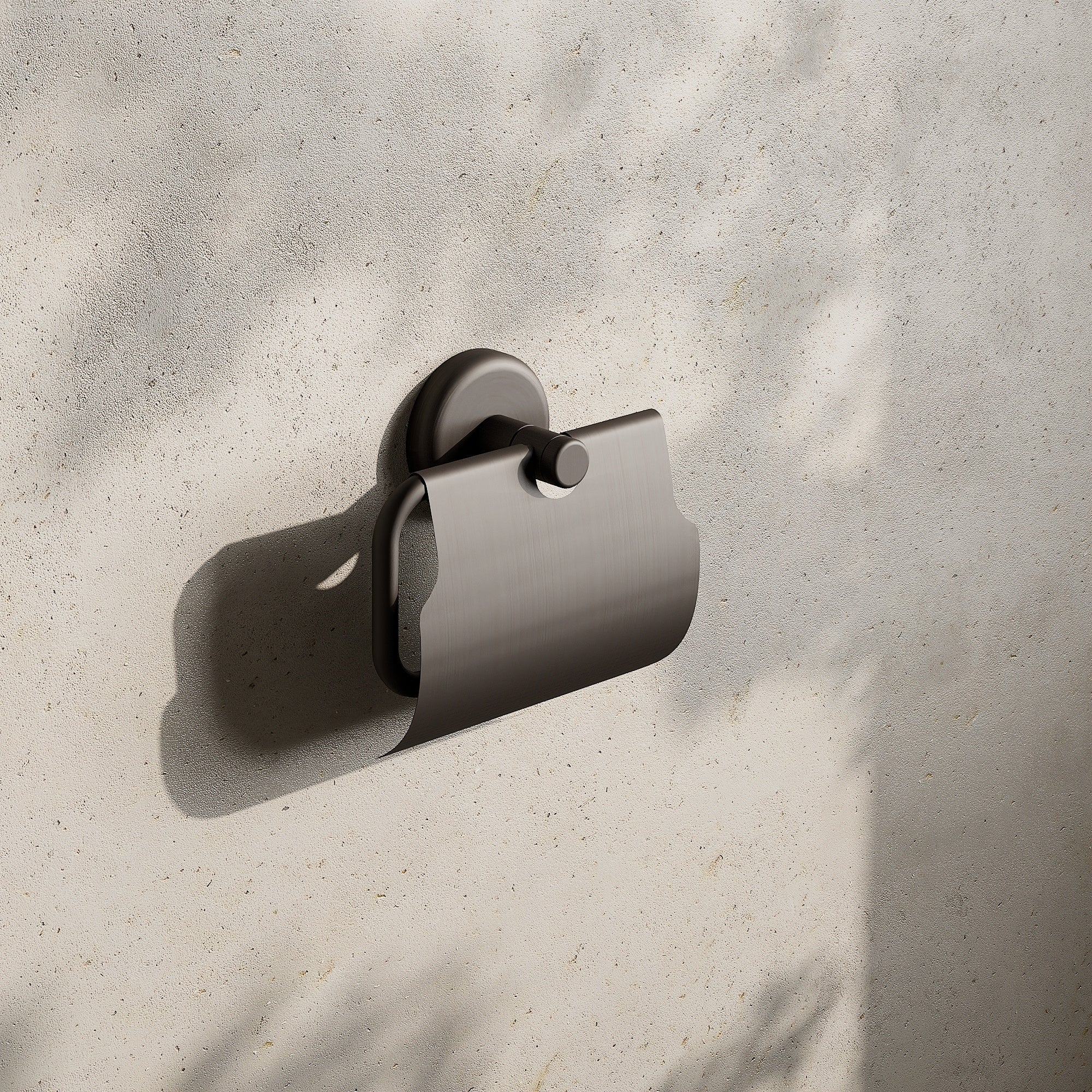 Image of Toilet Roll Holder with Cover - Cavari