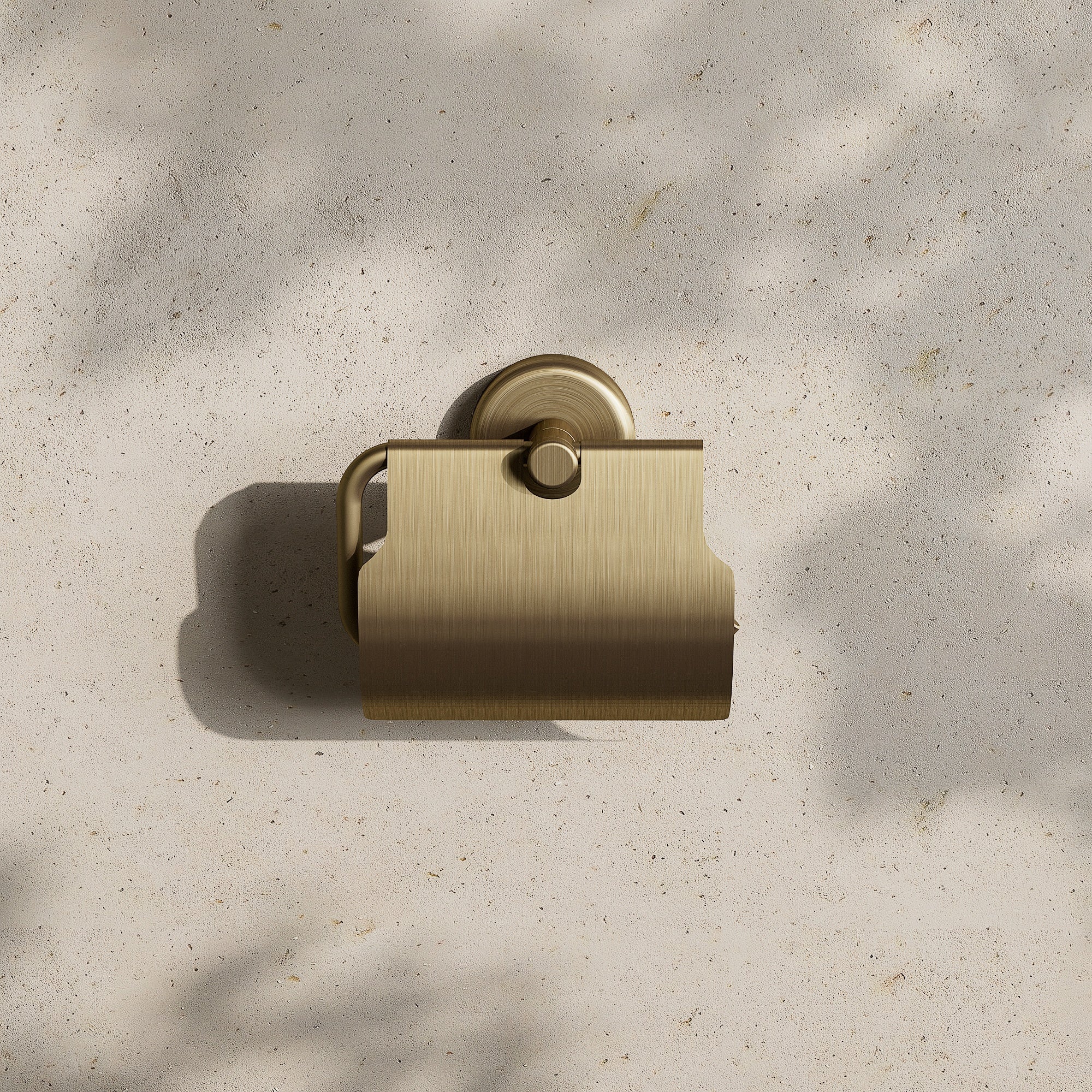 Image of Toilet Roll Holder with Cover - Cavari