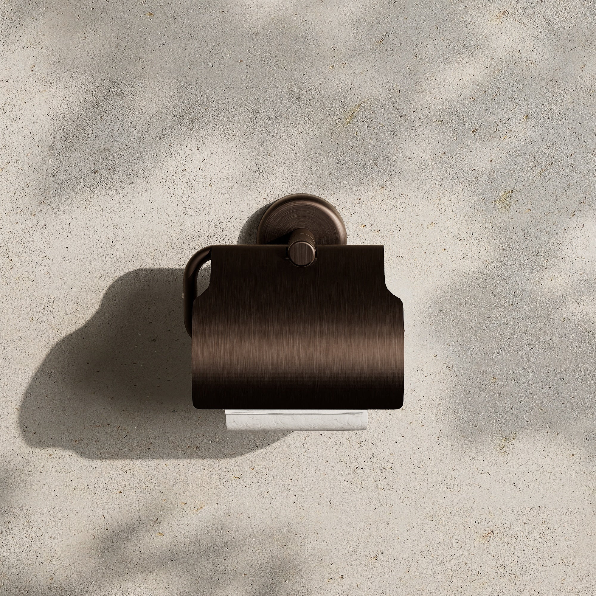 Image of Toilet Roll Holder with Cover - Cavari
