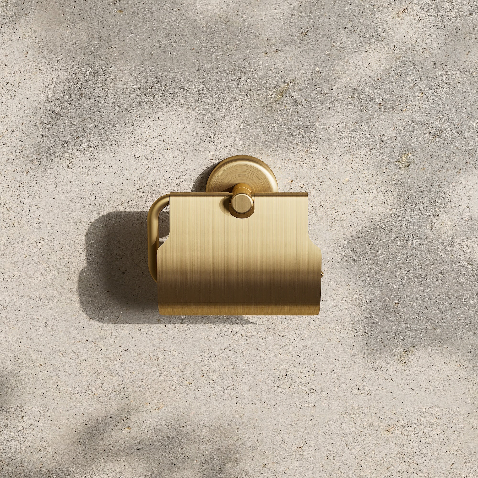 Image of Toilet Roll Holder with Cover - Cavari