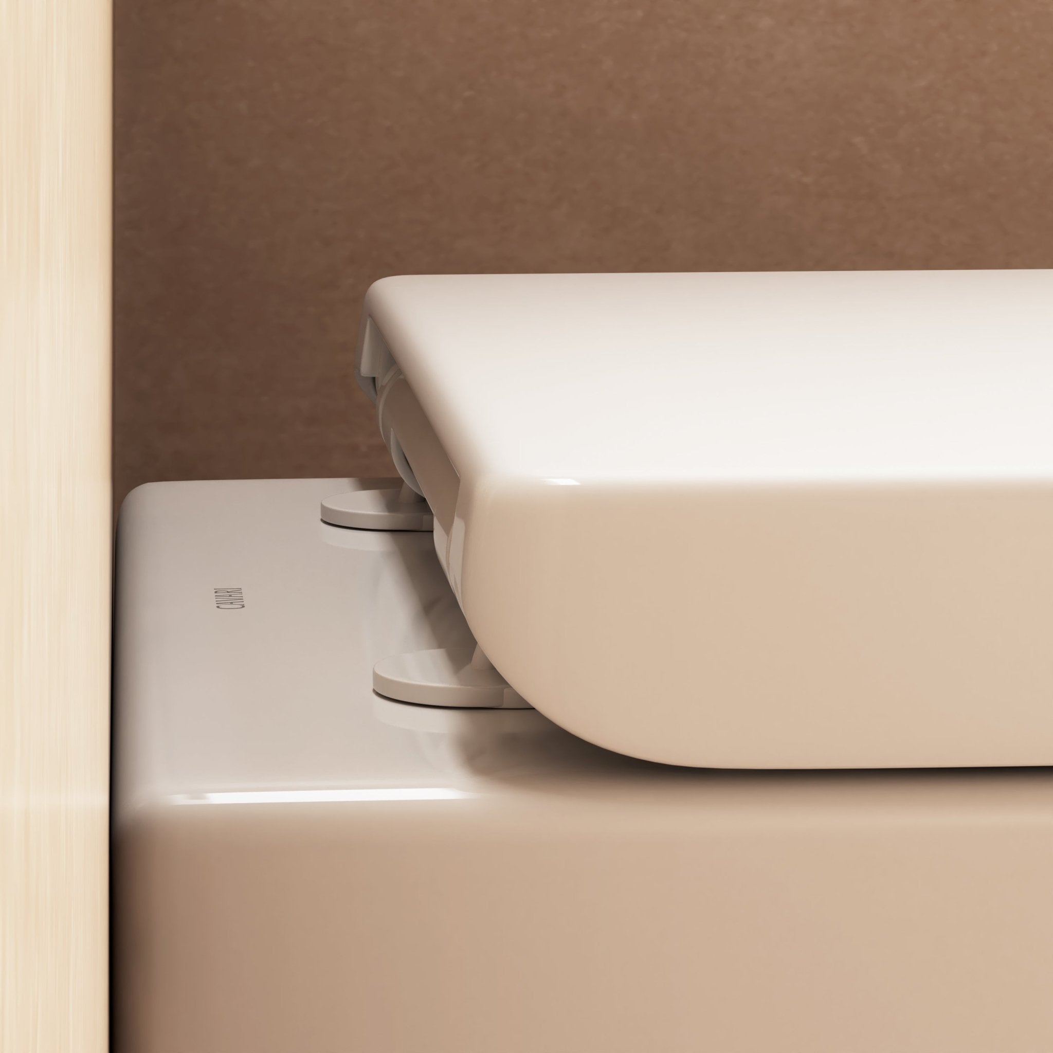Image of Wall Hung Toilet Set – Concealed Cistern & Flush Plate - Cavari