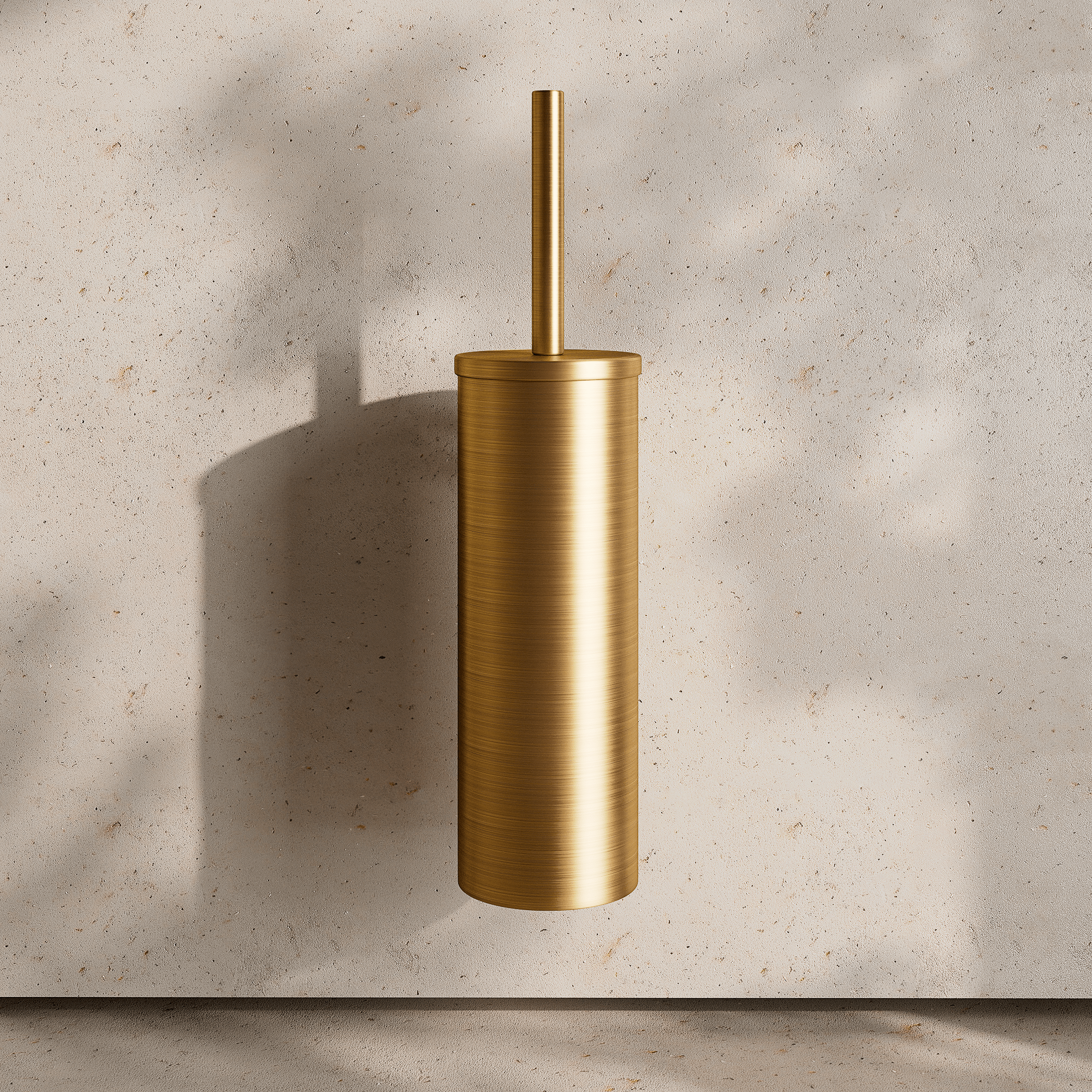 Image of Wall Mounted Toilet Brush – Flat - Cavari