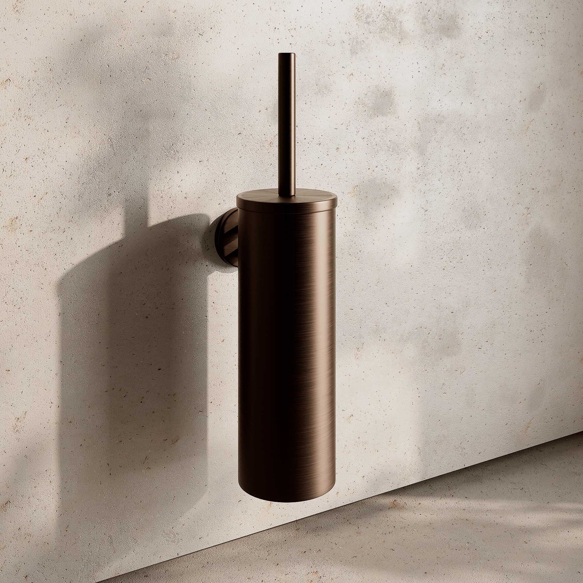 Image of Wall Mounted Toilet Brush – Flat - Cavari