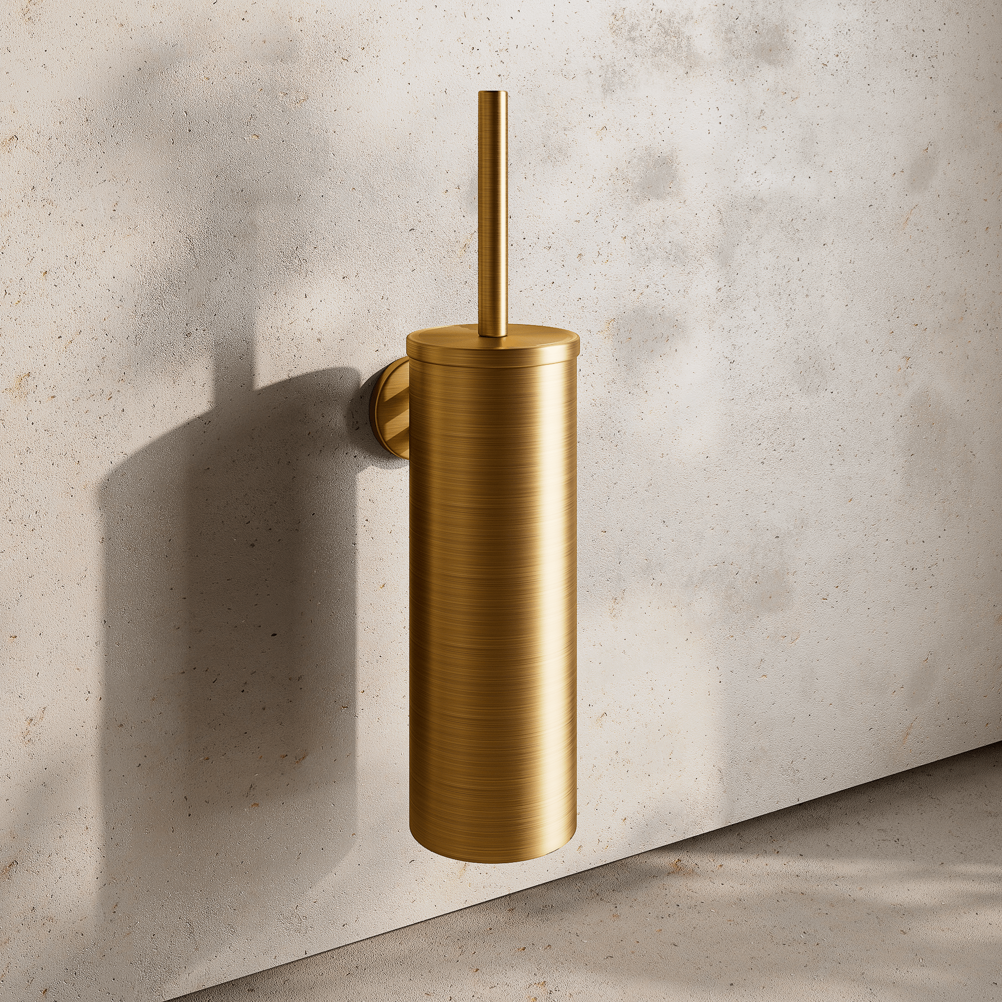 Image of Wall Mounted Toilet Brush – Flat - Cavari