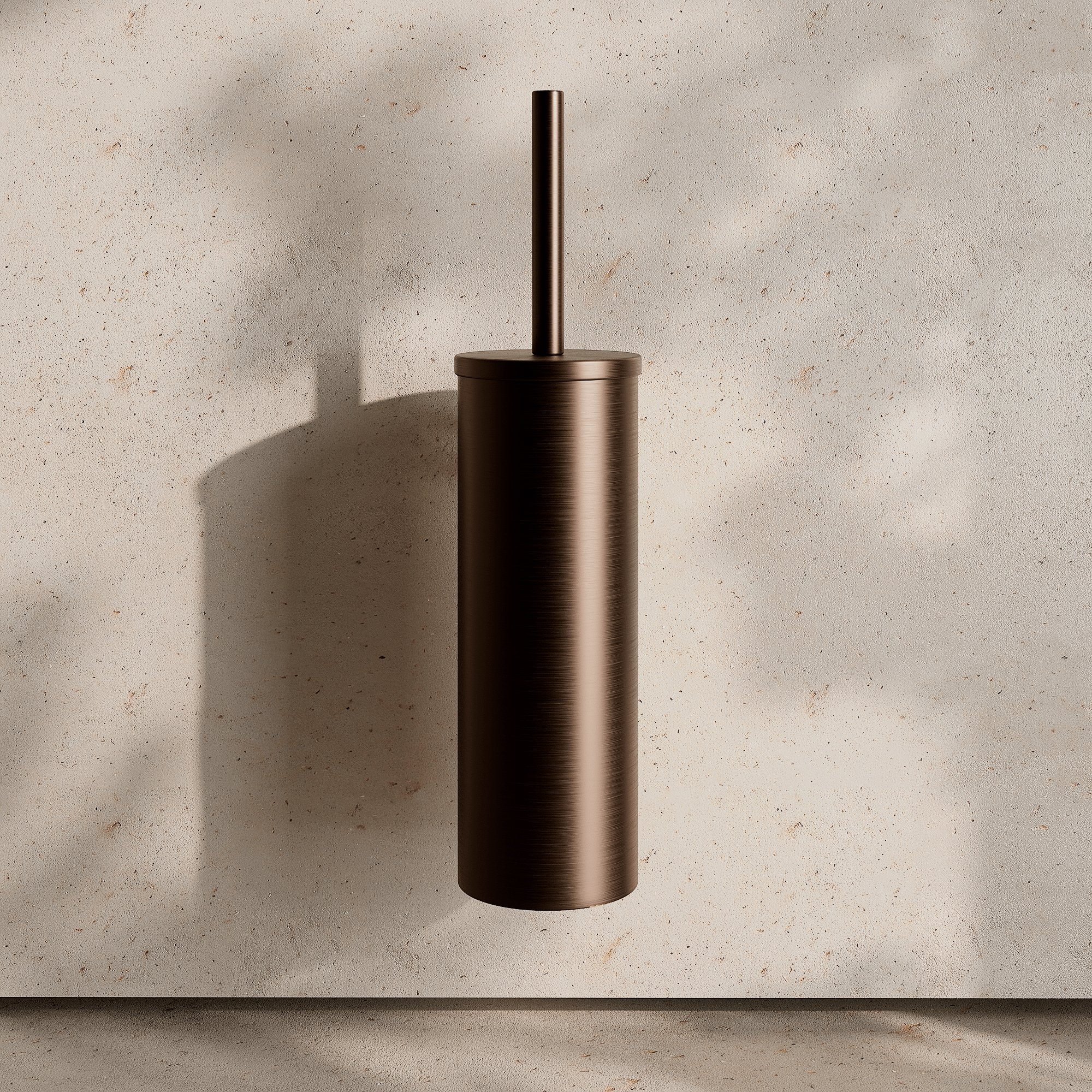 Image of Wall Mounted Toilet Brush – Flat - Cavari