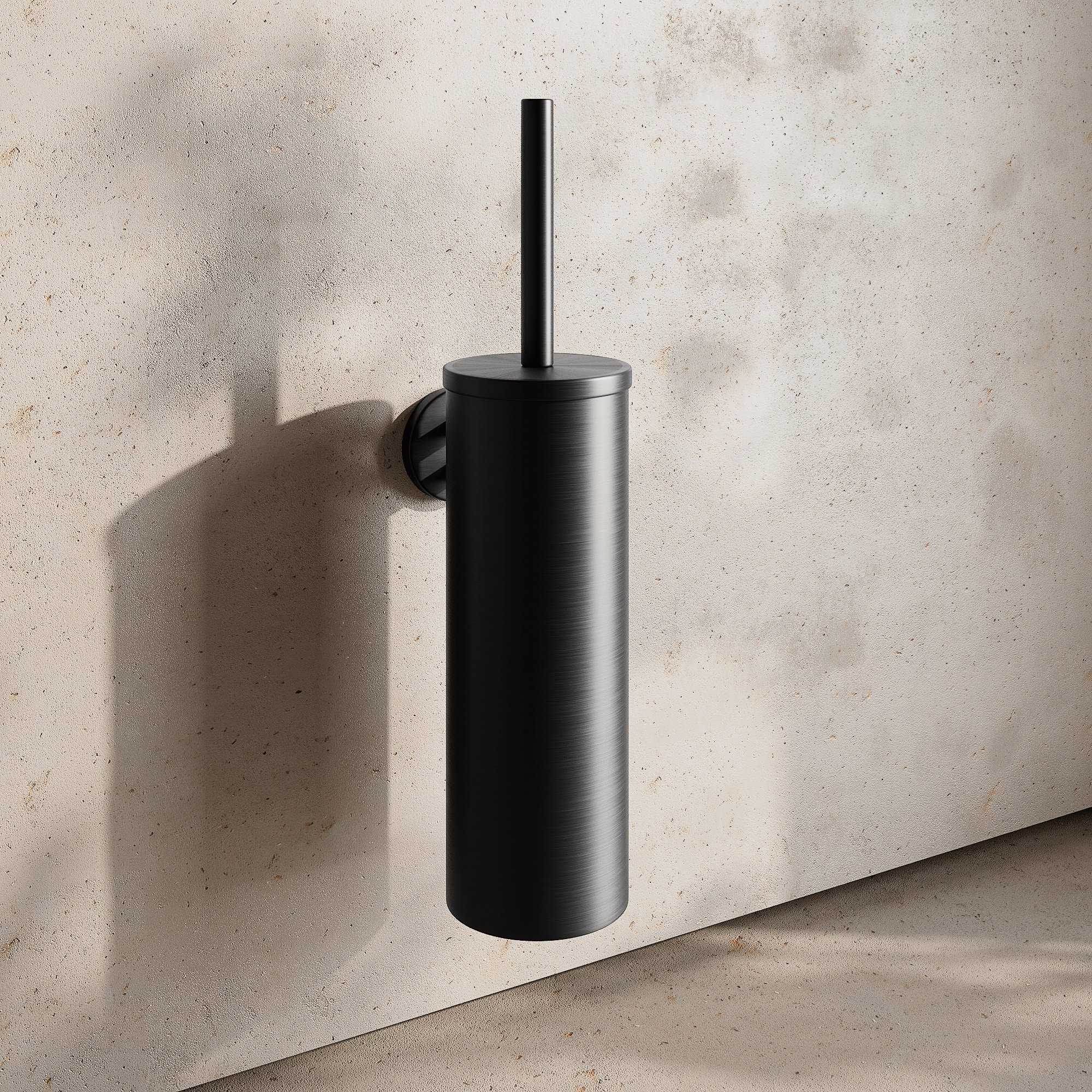 Image of Wall Mounted Toilet Brush – Flat - Cavari