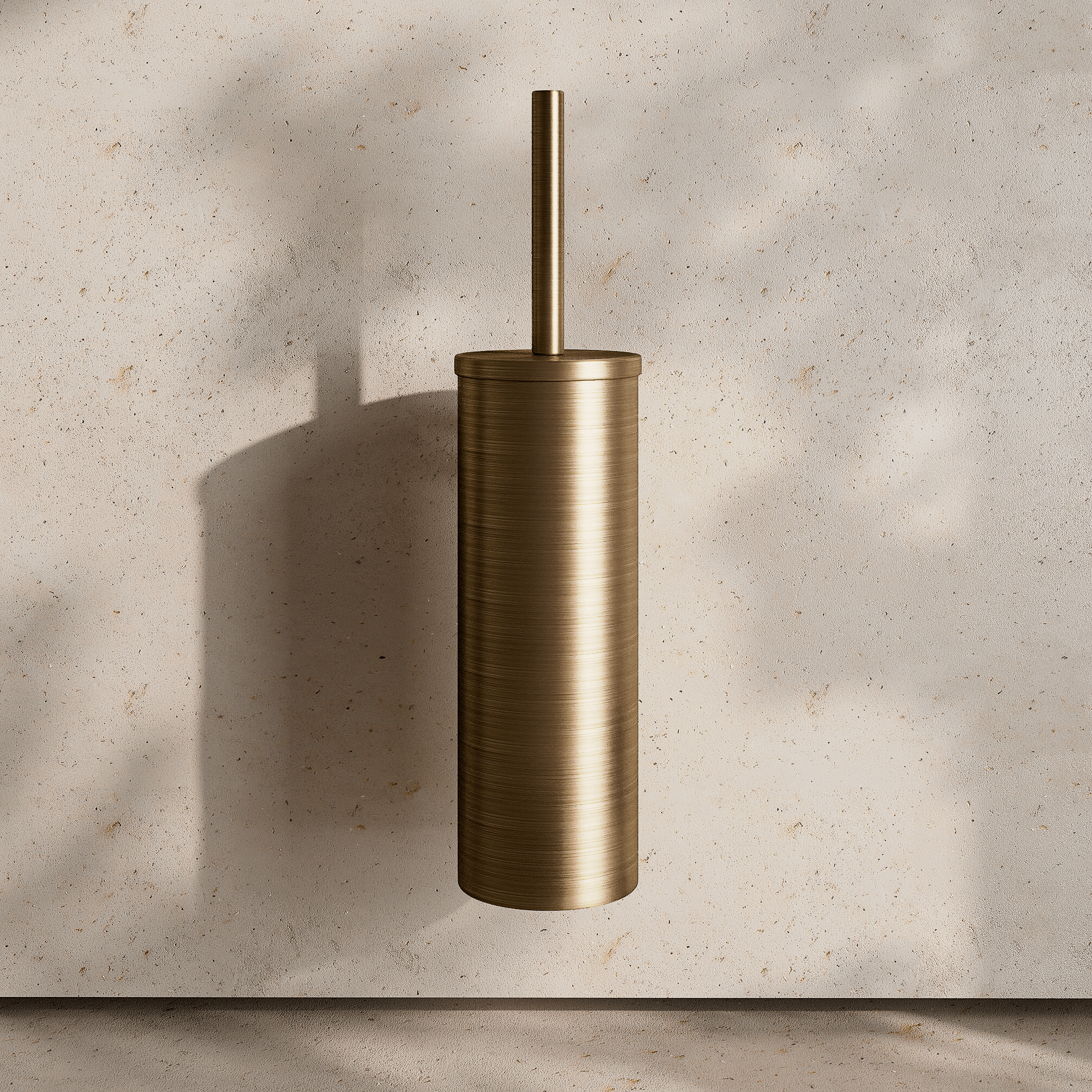 Image of Wall Mounted Toilet Brush – Flat - Cavari