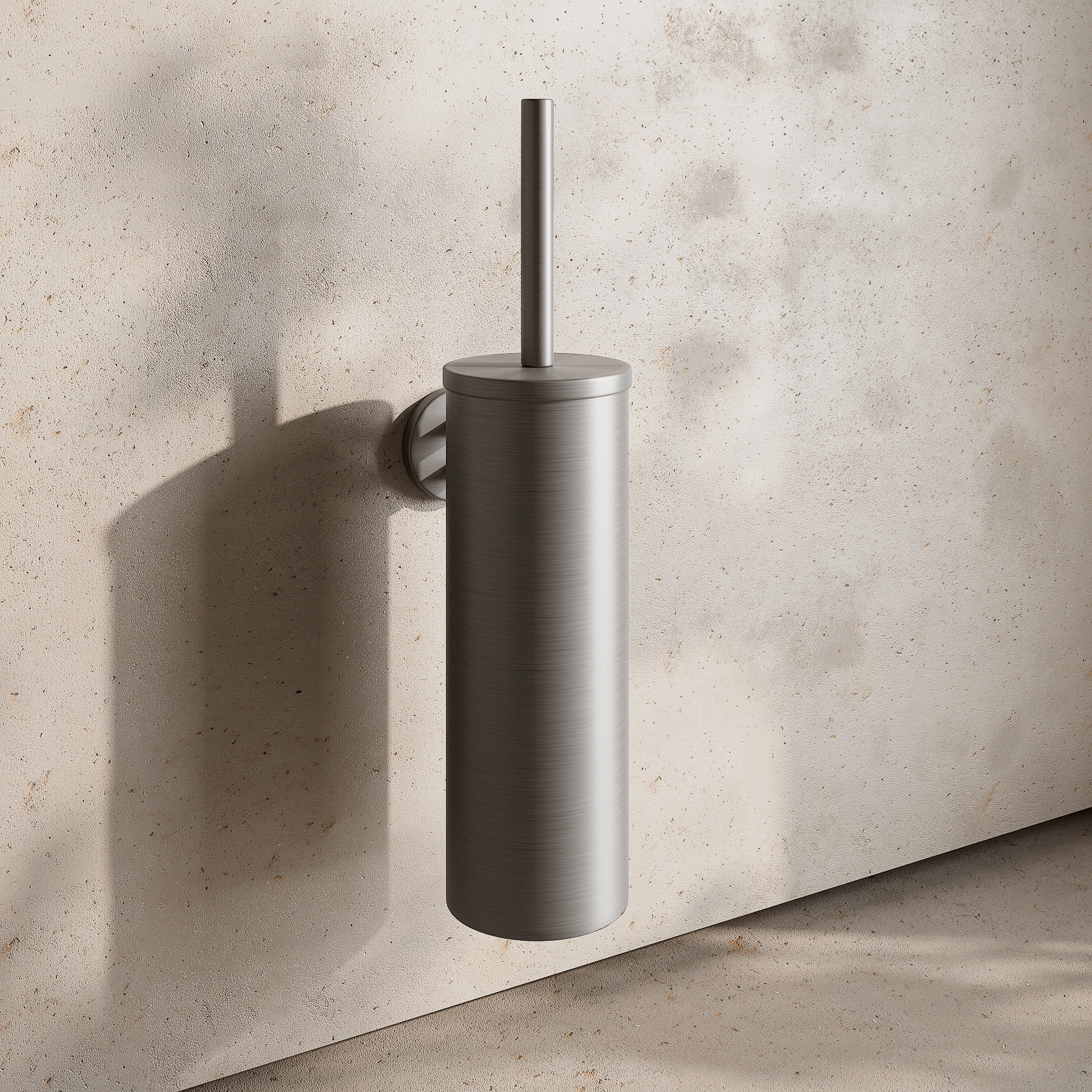 Image of Wall Mounted Toilet Brush – Flat - Cavari