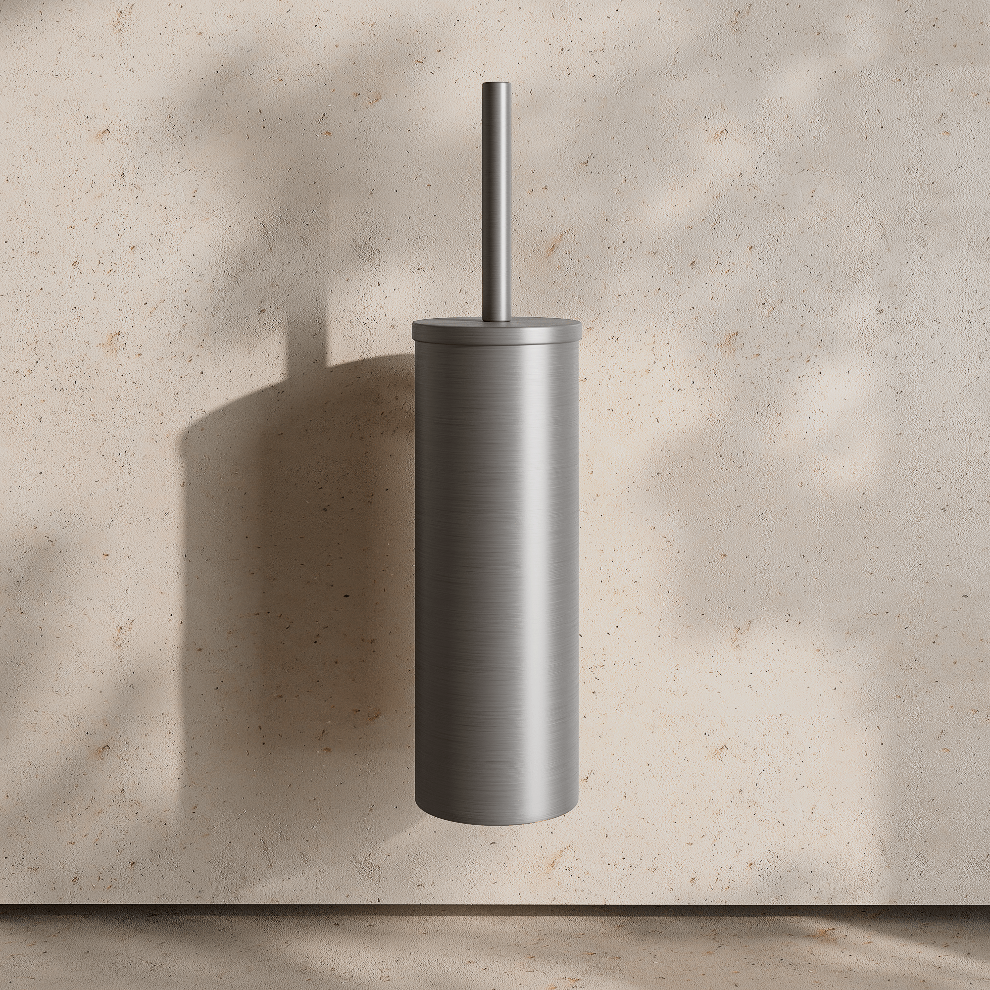 Image of Wall Mounted Toilet Brush – Flat - Cavari