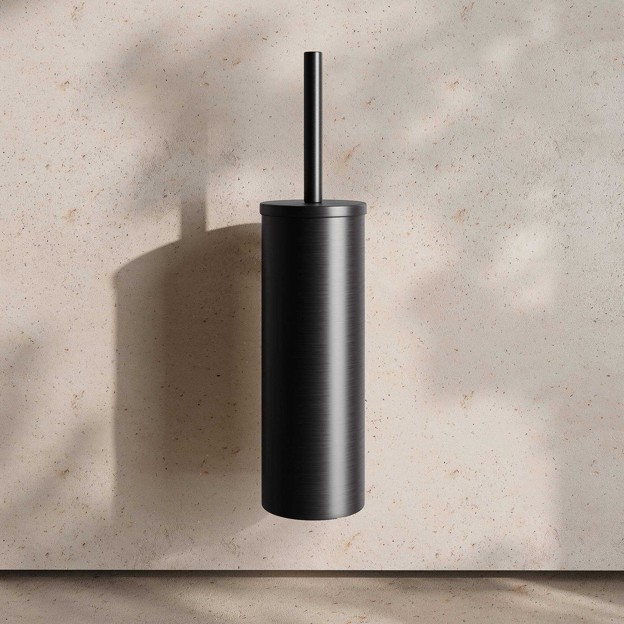 Image of Wall Mounted Toilet Brush – Flat - Cavari