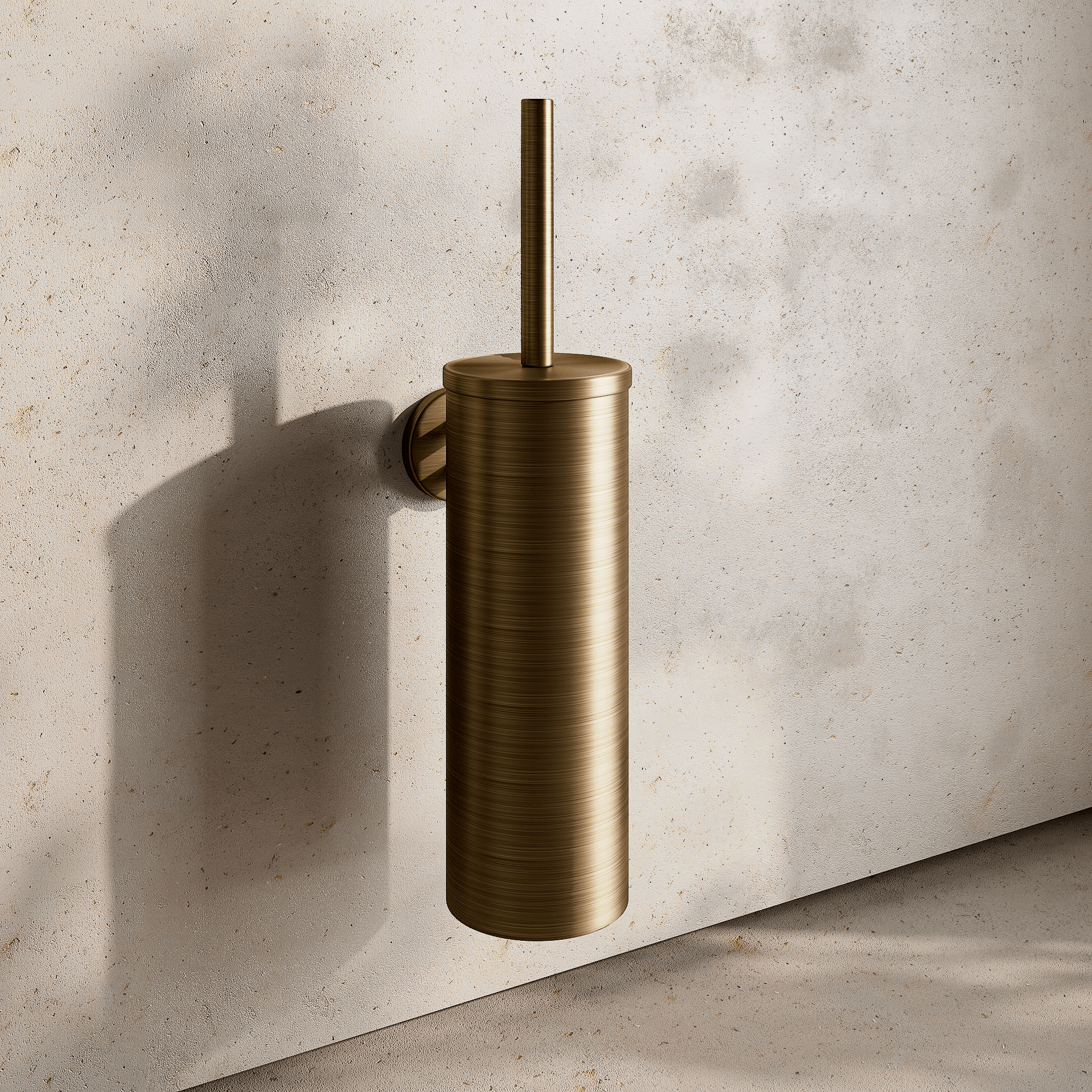 Image of Wall Mounted Toilet Brush – Flat - Cavari